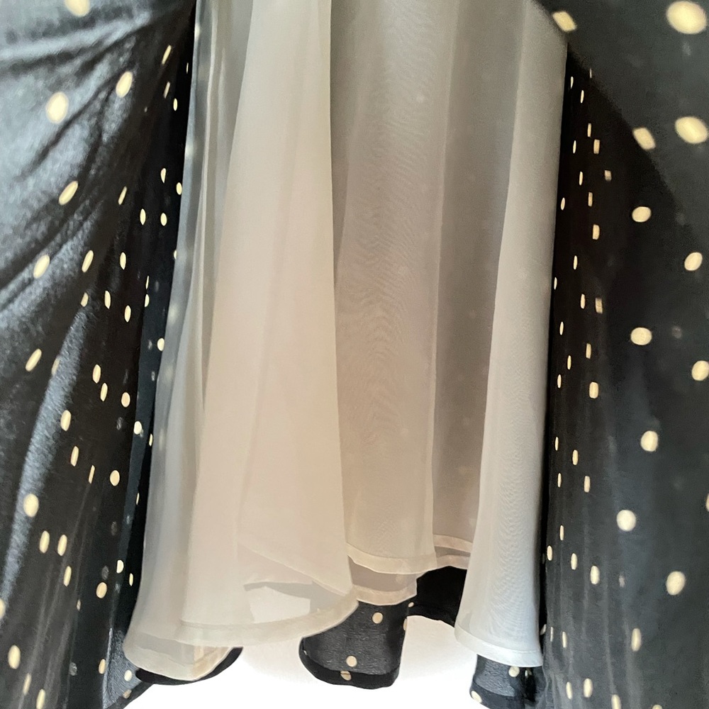 Anthropologie Polka Dot Retro Romantic Dress 14 - Picture 9 of 12